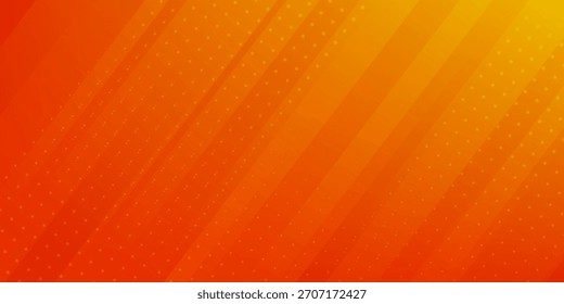 Design de fundo de fluido de gradiente de laranja abstrato mínimo com pontos de meio-tom coloridos. Padrões geométricos futuros com efeito de linha. Cores brilhantes gráfico criativo conceito.