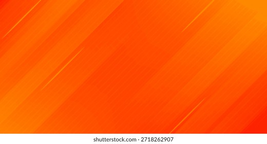 Diseño de fondo fluido degradado naranja abstracto mínimo con puntos de semitono coloridos. Patrones geométricos futuros con efecto de línea. Concepto creativo gráfico de colores brillantes.