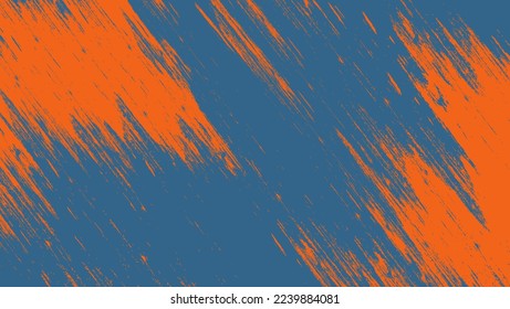 Minimal Abstract Orange Grunge Scratch Background Template