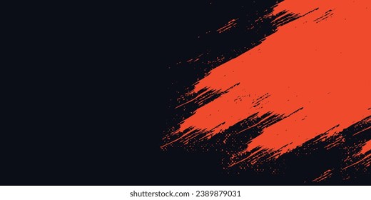 Plantilla mínima de fondo de rayado de naranja abstracto