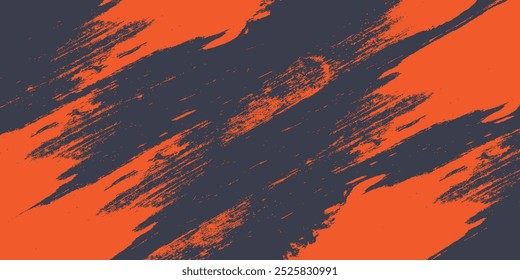 Minimal Abstract Orange Grunge Scratch Background Template