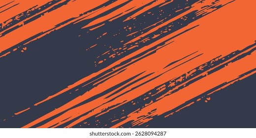 Minimal Abstract Orange Grunge Scratch Background Template vector illustration eps10