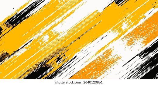 Minimal Abstract Orange Grunge Scratch Background Template. modern background eps 10