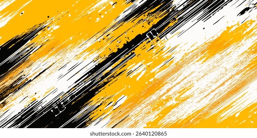 Minimal Abstract Orange Grunge Scratch Background Template. modern background eps 10