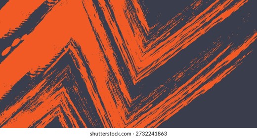 Minimale abstrakte orange Grunge Scratch Hintergrundvorlage. EPS10-Vektor.