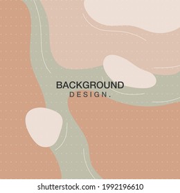 Fondo mínimo de formas orgánicas abstractas. Diseño geométrico moderno a mano con estilo de collage contemporáneo.