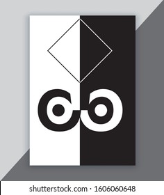 Minimal abstract posters Applicable for brochures, posters, covers and banners. Vector illustrations