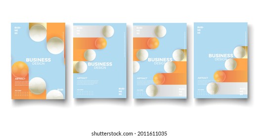 Minimal abstract posters pack. Covers template with graphic geometric shapes elements. Futuristic design.