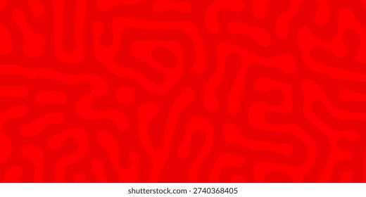 Minimal abstract red background with soft organic shapes, perfect for marketing materials and stylish visual layouts.