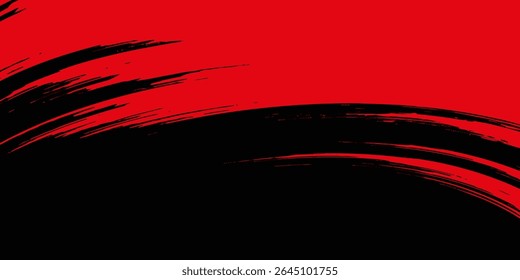 Minimal Abstract red Grunge Scratch Background Template. Dots pop art comics sport style vector illustration