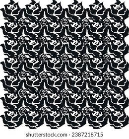 minimal abstract abstract roses flower pattern arrangement all over vector design backgrounds illustration digital image for textile printing for factory. rose textile flower pattern. flowers vector.