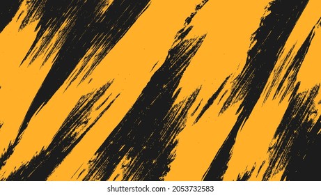 Minimal Abstract Scratch Grunge Texture Design In Black Background