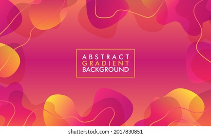 Minimal Abstract Shape Gradient Colors Background for Brochure, Poster, leaflet, Book Cover