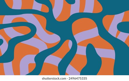 Plantilla de fondo de Formas abstractas mínimas