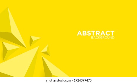 Minimal abstract triangle background. Modern geometric background. Very useable for landing page, website, banner, poster, event, advertising etc.