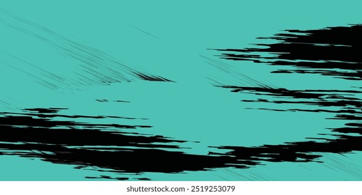Modelo de Fundo de Rascunho de Turquesa Mínimo Abstrato Grunge