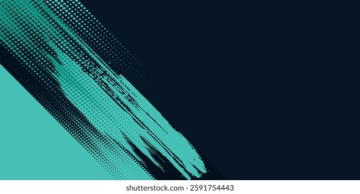 Minimal Abstract turquoise Grunge Scratch Background Template arts halftone