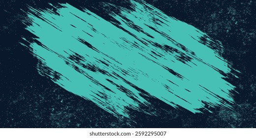 Minimal Abstract turquoise Grunge Scratch Background Template. 