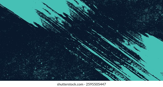 Minimal Abstract turquoise Grunge Scratch Background Template. 