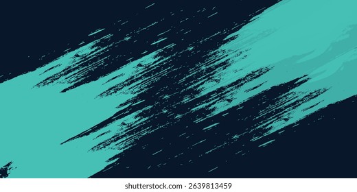 Minimal Abstract turquoise Grunge Scratch Background Template.