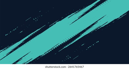 Minimal Abstract turquoise Grunge Scratch Background Template.