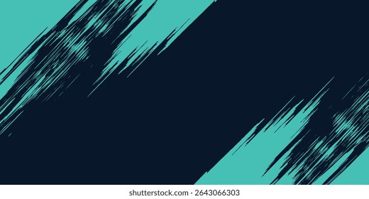 Minimal Abstract turquoise Grunge Scratch Background Template. 