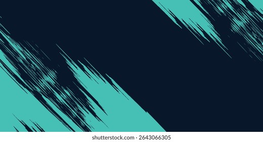 Plantilla de fondo de arañazo de grunge turquesa Abstractas mínima. 