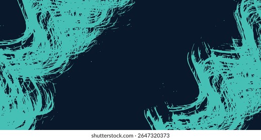 Plantilla de fondo de arañazo de grunge turquesa Abstractas mínima. 