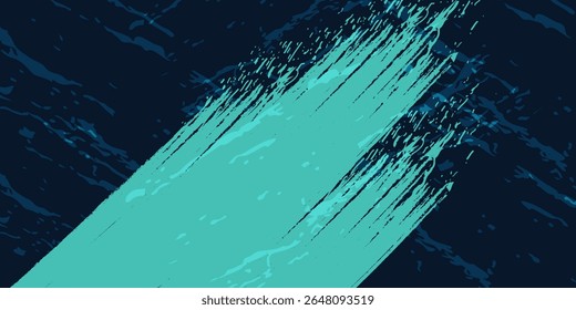 Minimal Abstract turquoise Grunge Scratch Background Template.
