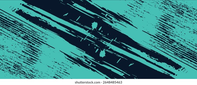 Minimal Abstract turquoise Grunge Scratch Background Template. eps 10