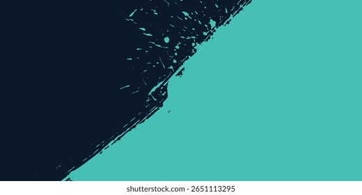 Plantilla de fondo de arañazo de grunge turquesa Abstractas mínima. 