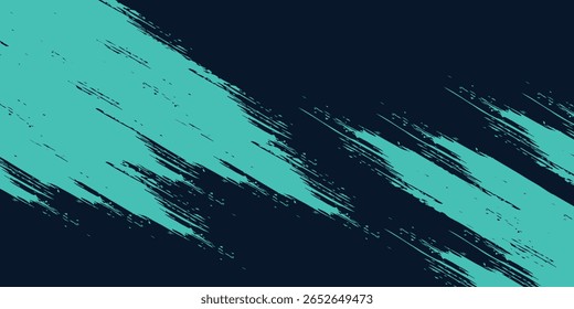 Plantilla de fondo de arañazo de grunge turquesa Abstractas mínima. 