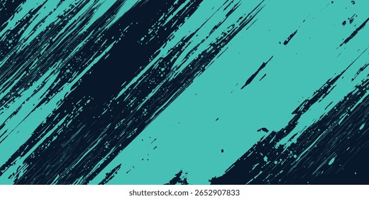 Minimal Abstract turquoise Grunge Scratch Background Template.