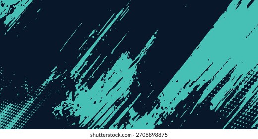 Plantilla de fondo de arañazo de grunge turquesa Abstractas mínima. 