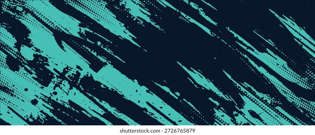 Plantilla de fondo de arañazo de grunge turquesa Abstractas mínima.