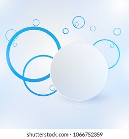 Minimal Abstract vector background, vector illustration
