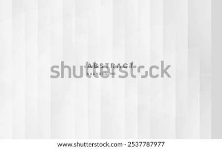 Minimal abstract white and light gray modern elegant design background. Gray and white Straight line geometry tech abstract subtle background vector illustration. Illustration vector 10 eps. 