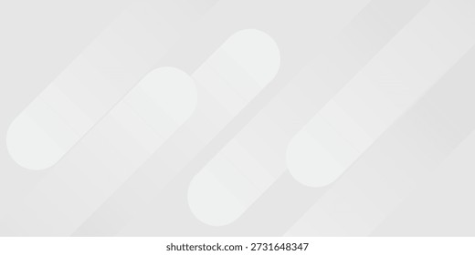 Formas blancas Abstractas mínimas en el fondo gris para el diseño moderno, el fondo, y el Fondo de pantalla eps10