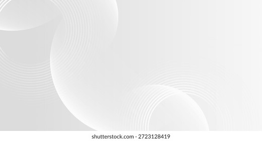 Fondo blanco Abstractas mínimo de la onda con curvas suaves y diseño moderno limpio. Traje para el Anuncio, el Web, el folleto, el panfleto y la presentación