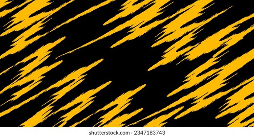 Minimal Abstract Yellow Frame Grunge Sport Design In Dark Background