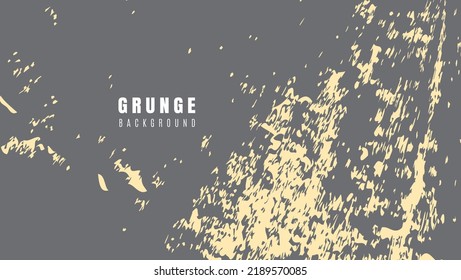 Minimal Abstract Yellow And grey Grunge Scratch Background Template