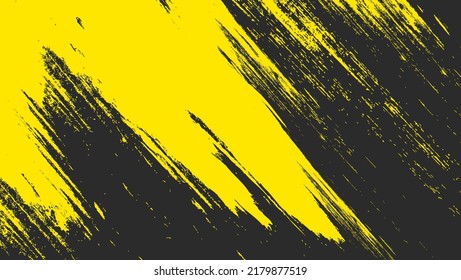 Minimal Abstract Yellow Grunge Scratch Background Template