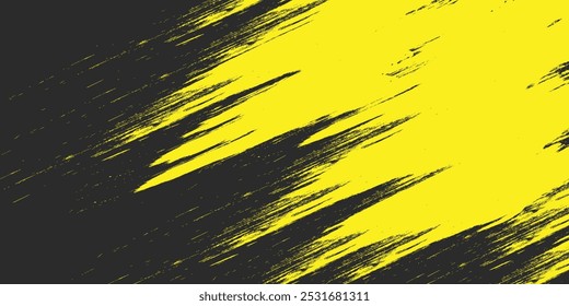 Plantilla de fondo de arañazo de grunge amarillo Abstractas mínimo