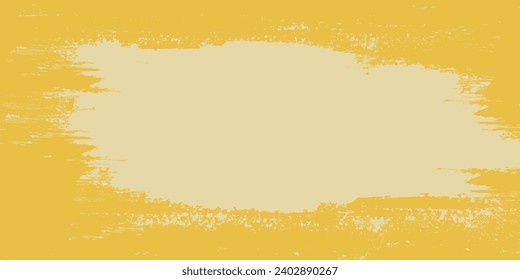 Minimal Abstract Yellow Split Ripped Paper Torn Banner Design