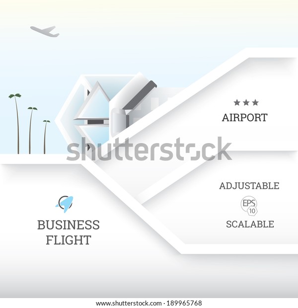 Minimal adjustable vector graphic background in\
air transportation\
subject