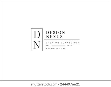 Minimal and Aesthetic typography logo template for company and beauty business