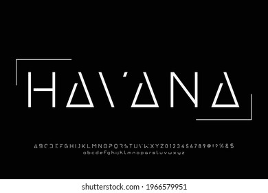 minimal alphabet font,typeface design, black style background