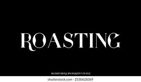 Minimal alphabet letters font logo. Typography luxury elegant classic lettering fonts decorative abstract urban brand logos. vector illustration