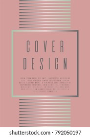 Minimal annual report design for your business. Set of sheets A4.  Can be used for poster, brochure, magazine, card, book, flyer, banner, anniversary
 Trendy corporate style.
