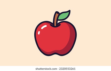 Diseño de iconos de logotipo de Apple mínimo